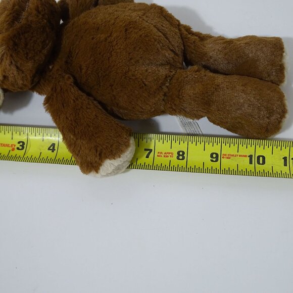 Mary Meyer Brown Plush Moose Stuffed Animal Toy 10.5" Machine Washable - Picture 9 of 9